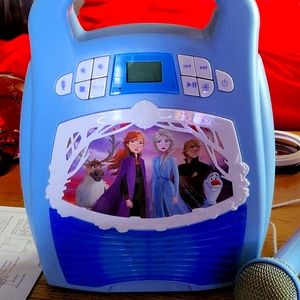 Frozen karaoke machine